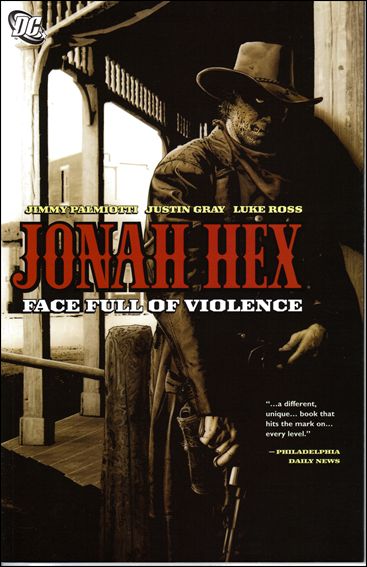 Jonah Hex issue 1 Face Full of Violence