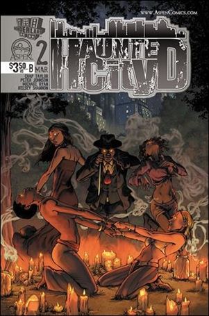 Haunted City issue 2-B Alex Konat Cover