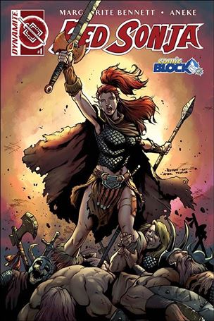 Red Sonja (2016/01) issue 1-T Brent Peeples Nerd Block Cover