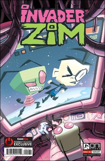 Invader Zim issue 1-E Mariel Cartwright GameStop Cover