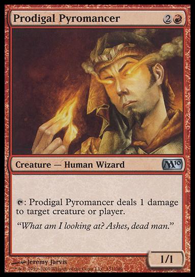 Magic the Gathering: 2010 Core Set (Base Set) card 151 Prodigal Pyromancer
