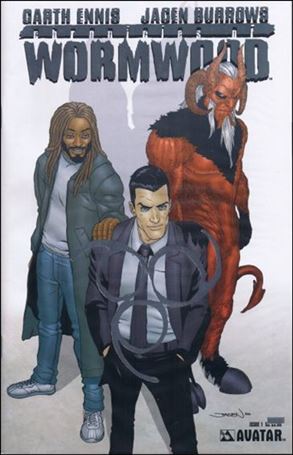 Garth Ennis' Chronicles of Wormwood issue 1-C Platinum Foil Cover w/Signed Poster 1/1000