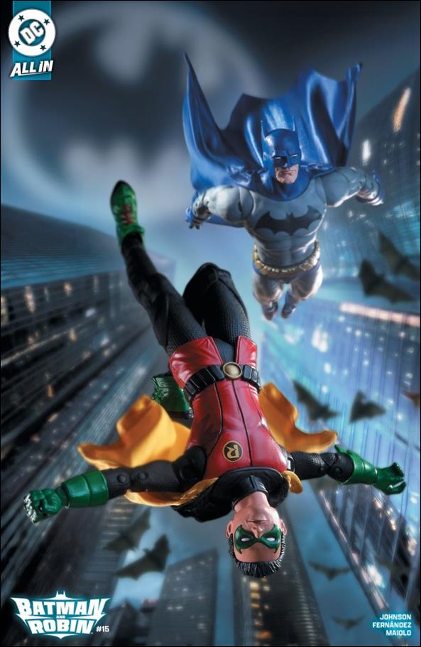 Batman and Robin (2023) issue 15-E McFarlane Toys Cardstock Cover