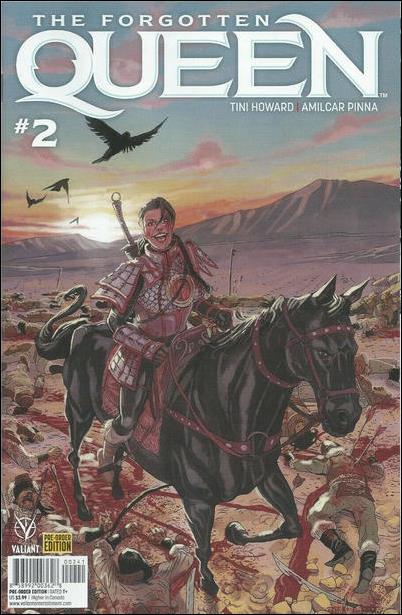 Forgotten Queen issue 2-D Pre-Order Edition Cover