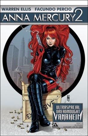 Anna Mercury 2 issue 3-D Auxiliary Cover 1/1000