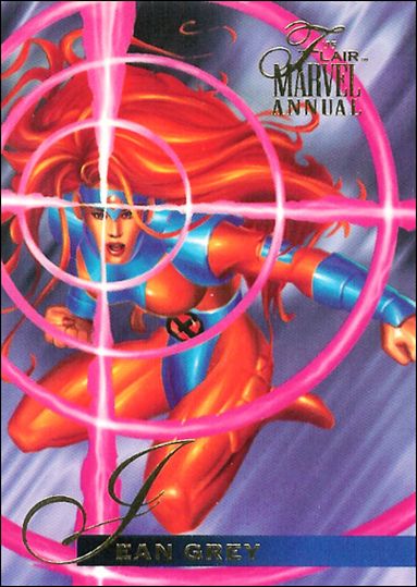 Marvel Annual Flair '95 (Base Set) card 1 Jean Grey
