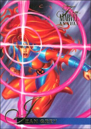 Marvel Annual Flair '95 (Base Set) card 1 Jean Grey
