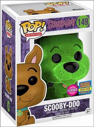POP! Animation figure 149-D Scooby Doo (Green) (Flocked) SDCC 2017 1/1000