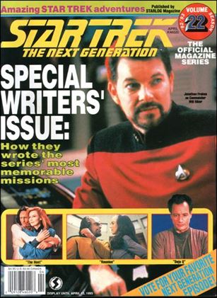 Official Star Trek: The Next Generation Magazine issue 22