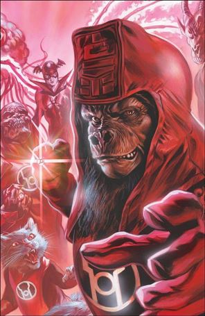 Planet of the Apes/Green Lantern issue 3-E Felipe Massafera 1:40 Cover