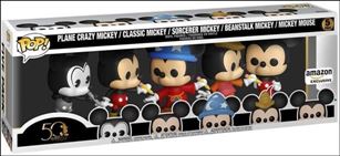 POP! Disney Multi-Packs figure nn33 Disney Archives Mickey Mouse 5-Pack Amazon