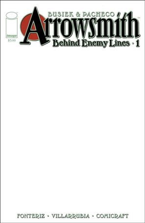 Arrowsmith: Behind Enemy Lines issue 1-E Blank/Sketch Cover