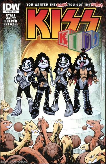 KISS Kids issue 4-B Jose Holder Subscription Cover