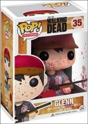 POP! Television figure 35-B Glenn (BLoody) Man of Action Figures 1/1500