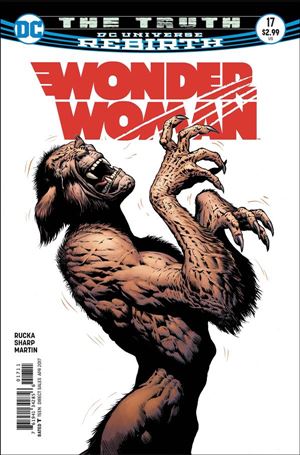 Wonder Woman (2016)  issue 17 Liam Sharp Cover
