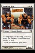 Magic the Gathering: Unhinged (Base Set) card 20 Standing Army