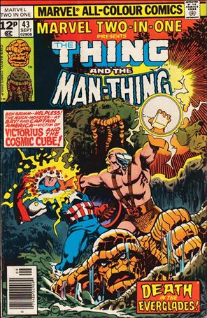 Marvel Two-in-One (1974) issue 43-B UK Price Cover
