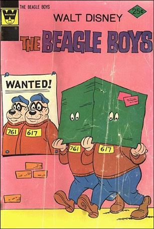 Walt Disney the Beagle Boys issue 30-B Whitman Cover