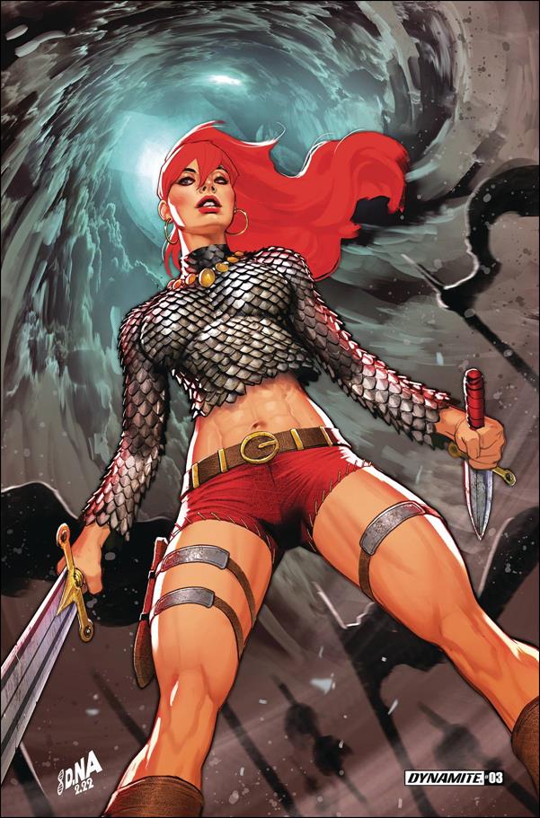 Immortal Red Sonja issue 3-T David Nakayama Virgin Cover