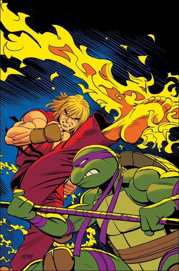 Teenage Mutant Ninja Turtles vs. Street Fighter issue 5-G Leonardo Romero 1:250 Virgin Cover