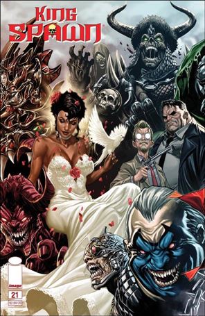 King Spawn issue 21 Mark Brooks Cover