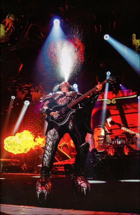 Kiss Zombies issue 4-G 1:10 Virgin Photo Cover