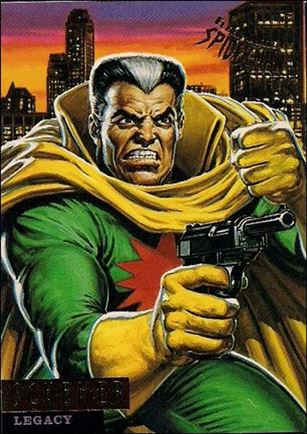 Fleer Ultra Spider-Man (Base Set) card 77 Schemer (Legacy)
