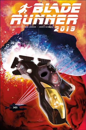Blade Runner 2019 issue 10 Rian Hughes Cover
