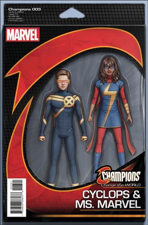 Champions (2016) issue 3-B John Tyler Christopher Action Figure Cover