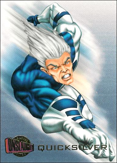 Marvel Ultra: Onslaught (Base Set) card 27 Quicksilver