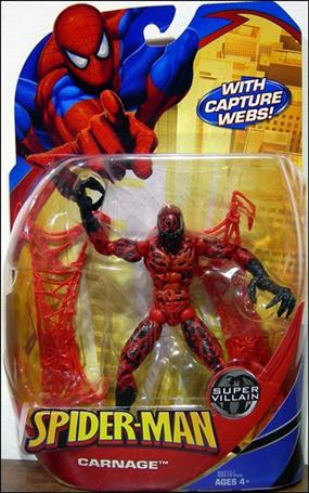Spider-Man Classic Heroes figure 1 Carnage (with Capture Webs)
