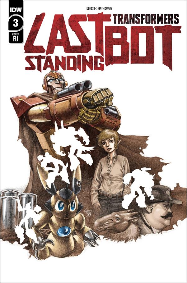 Transformers: Last Bot Standing issue 3-E E.J. Su 1:10 Cover