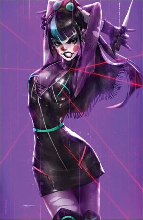 Punchline: The Gotham Game issue 1-I Ivan Tao Virgin Foil Cover
