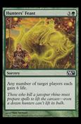 Magic the Gathering: 2011 Core Set (Base Set) card 182 Hunters' Feast