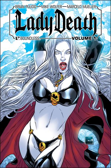 Lady Death issue 1-B Signed Edition 1/1000