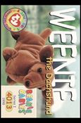 Beanie Babies Series 1 (Base Set) card 145 Weenie the Dachshund
