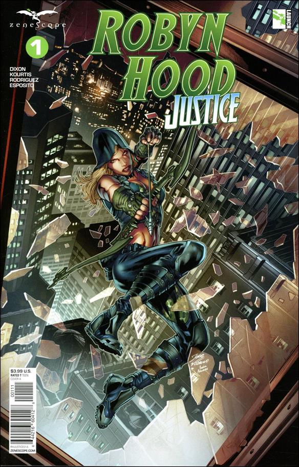 Robyn Hood: Justice issue 1 Igor Vitorino Cover