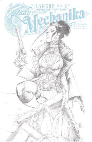 Lady Mechanika: Sangre issue 2-C Joe Benitez 1:10 Cover