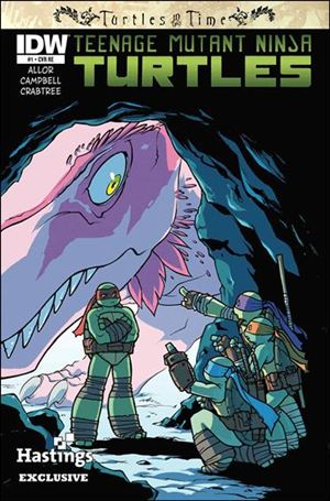 Teenage Mutant Ninja Turtles: Turtles in Time issue 1-C Ross Campbell Hastings Cover