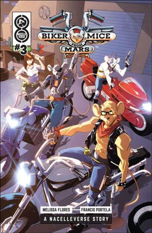 Biker Mice from Mars (2024) issue 3-B Marco Renna Cover