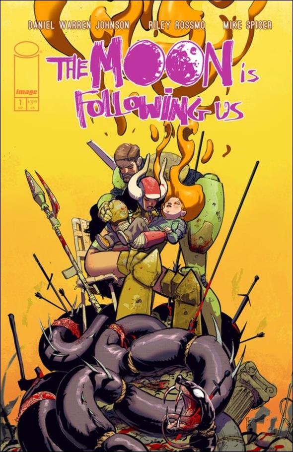 Moon is Following Us issue 1 Riley Rossmo Cover