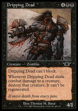 Magic the Gathering: Legions (Base Set) card 67 Dripping Dead