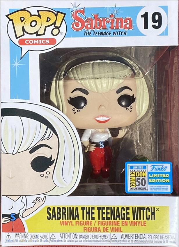 POP! Comics figure 19 Sabrina the Teenage Witch SDCC 2019