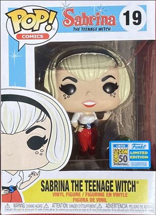 POP! Comics figure 19 Sabrina the Teenage Witch SDCC 2019