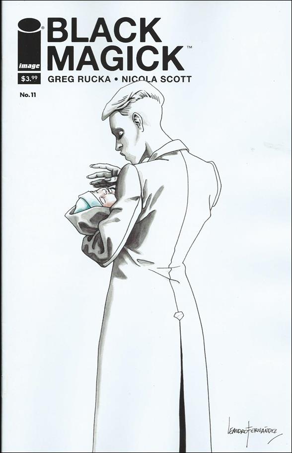 Black Magick issue 11-B Leandro Fernandez Cover