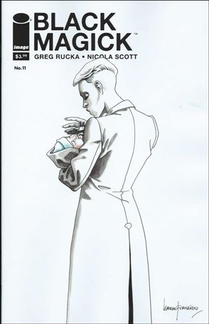 Black Magick issue 11-B Leandro Fernandez Cover