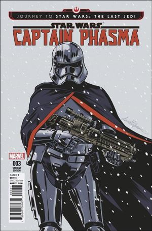 Journey to Star Wars: The Last Jedi - Captain Phasma issue 3-D David Lopez 1:50 Cover