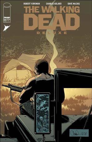 Walking Dead Deluxe issue 55-B Charlie Adlard Cover