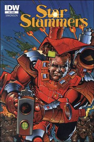 Star Slammers (2014) issue 4-B Subscription Cover