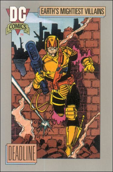DC Cosmic Cards (Base Set) card 90 Deadline